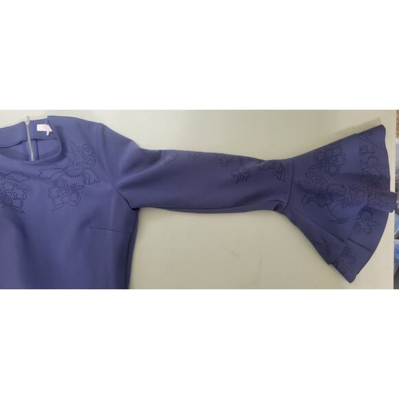 Parker Dress Womens Size 4 Bell Sleeves Whimsical Coquette Fairycore Sexy Preppy - Picture 11 of 13